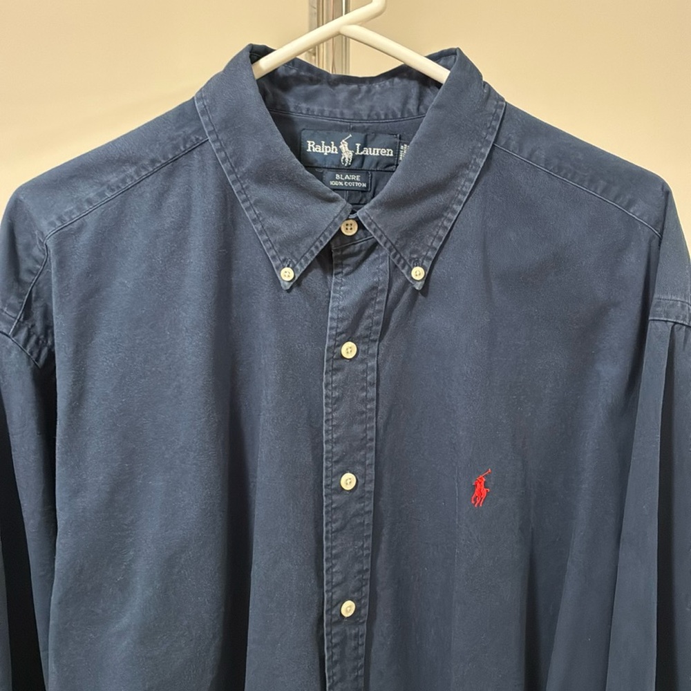 Polo by Ralph Lauren Men’s Blaine Button Down Oxford Shirt - Picture 3 of 6